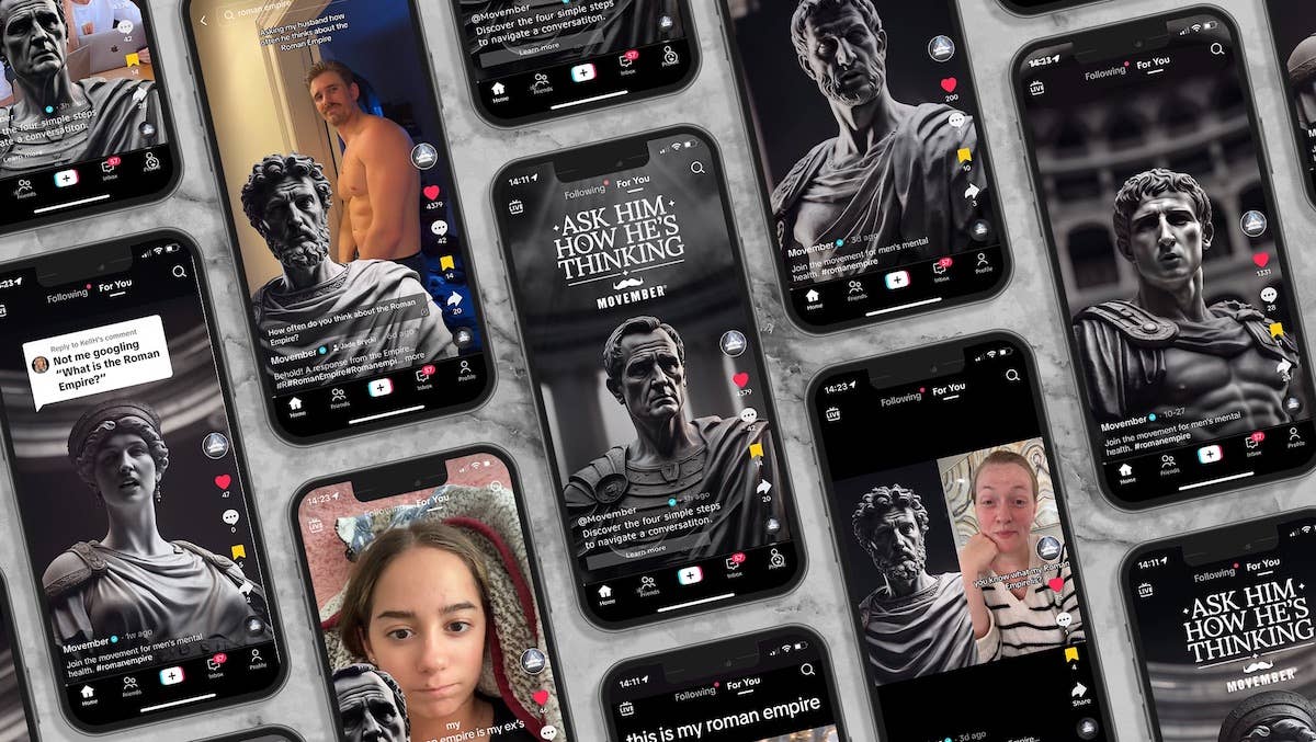 Dentsu New Zealand Movember Roman Empire