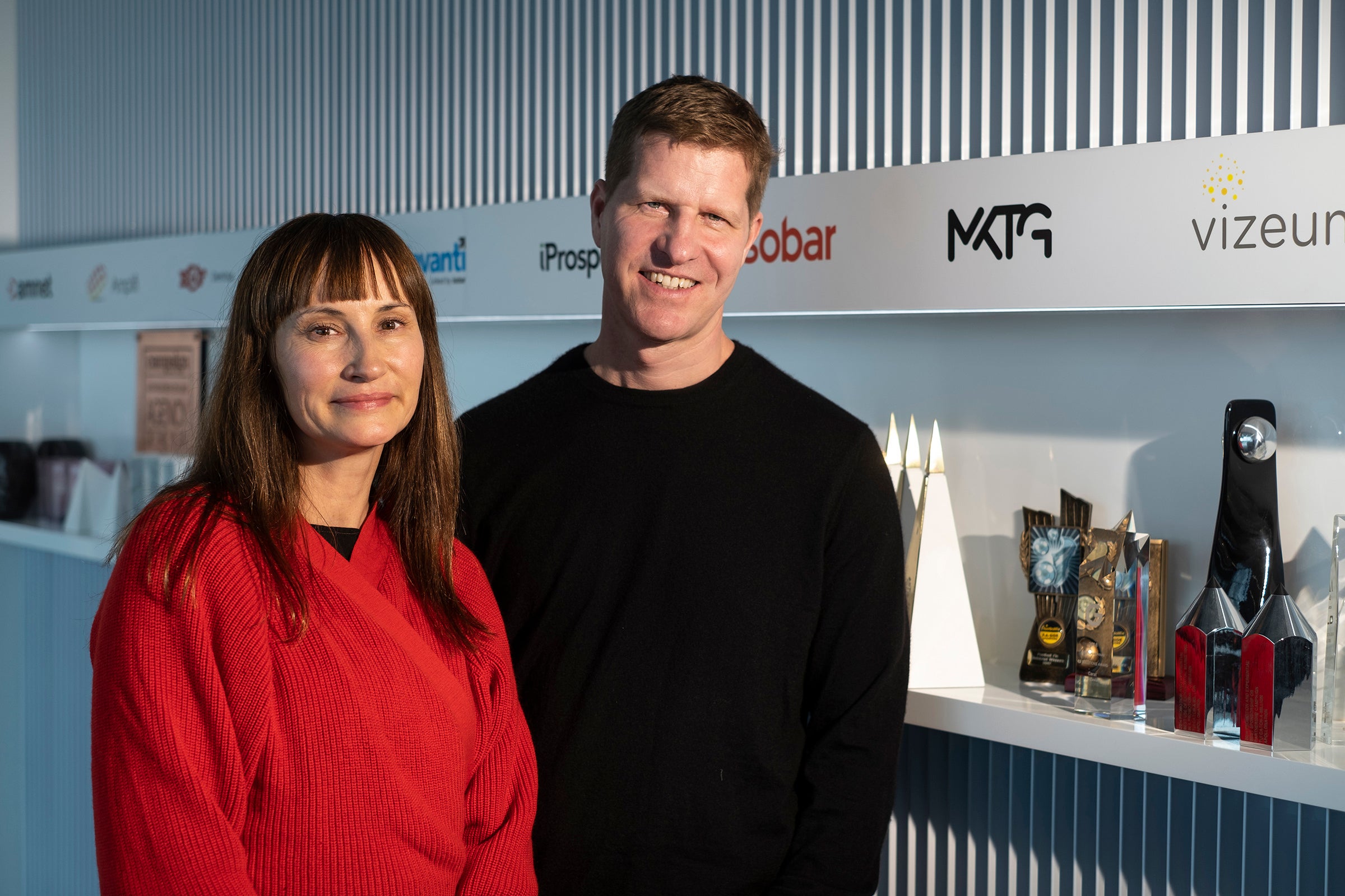 Rachel Anderson Cormack and Guy Cousins