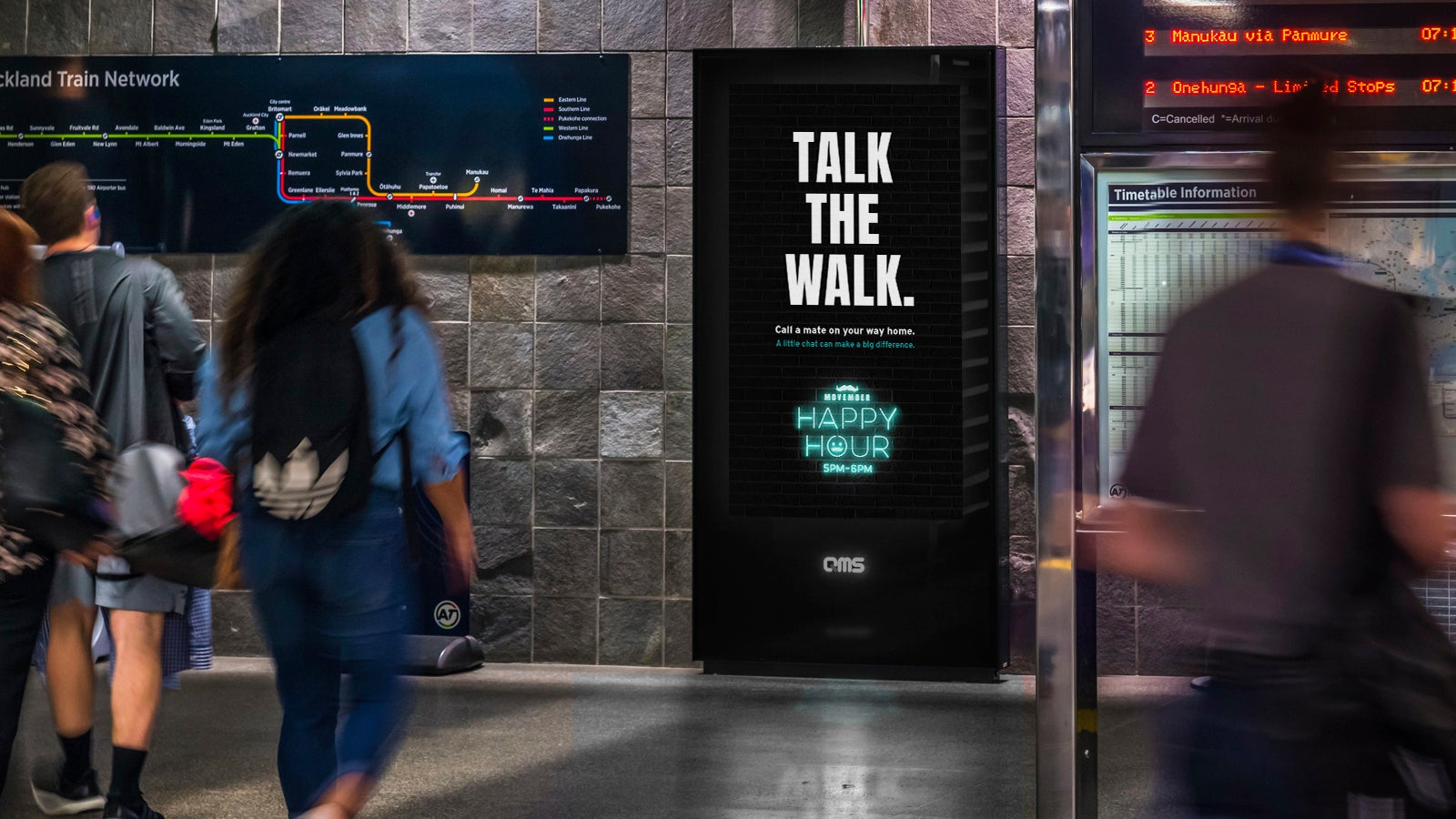 Movember Happy Hour Commute