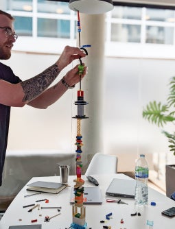 A photo from a METRIC session