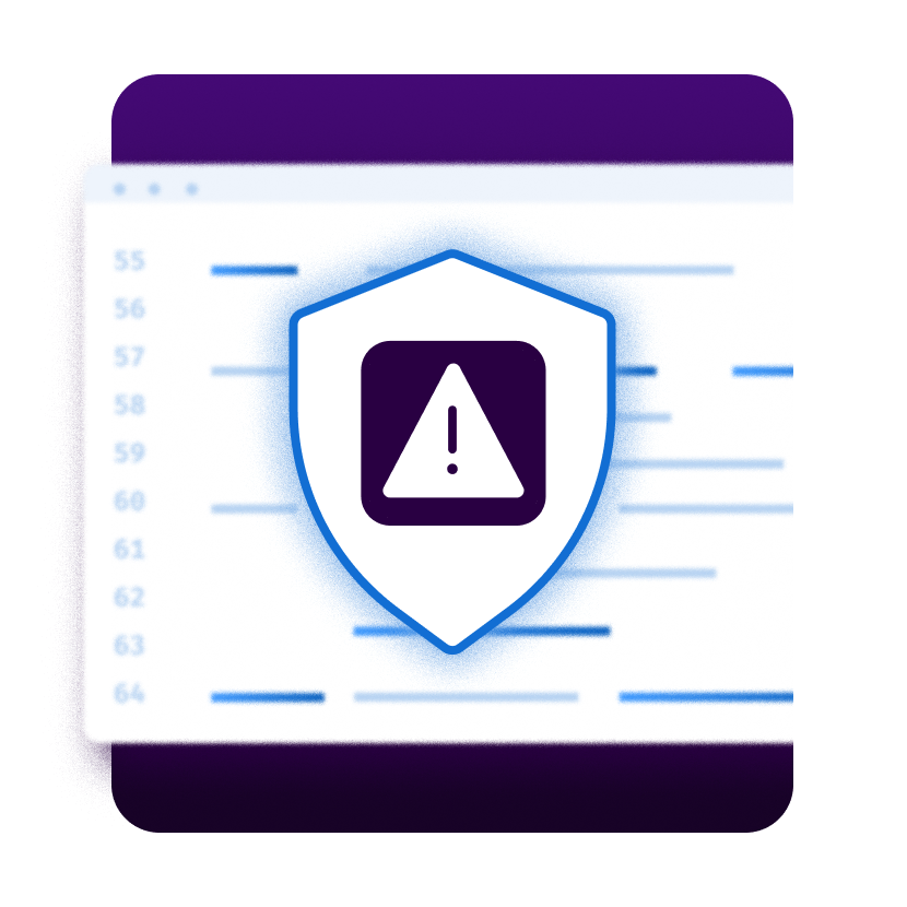 A shield showing code quality & security elements in ai coding tools via SAST, SCA, Secrets Detection and other developer tools. 