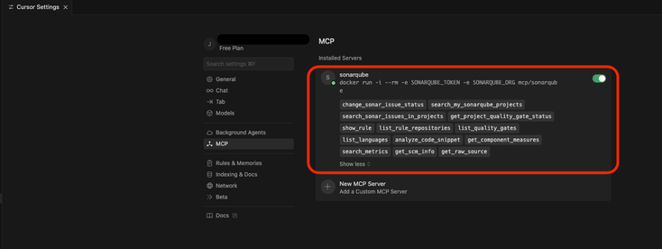 A developer’s guide to integrating SonarQube MCP Server with Cursor | Sonar