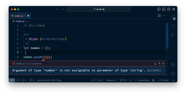 Typing your JavaScript without writing TypeScript | Sonar