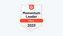 g2 momentum leader 2023 award