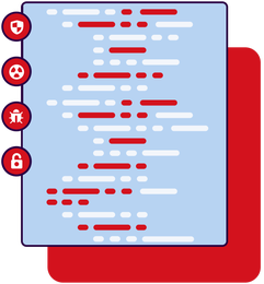 code has bugs, smells, and security issues