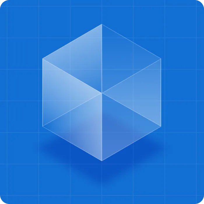 an image depicting a white box testing by showing a transparent cube to symbolize the transparency of the testing process