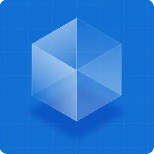 an image depicting a white box testing by showing a transparent cube to symbolize the transparency of the testing process