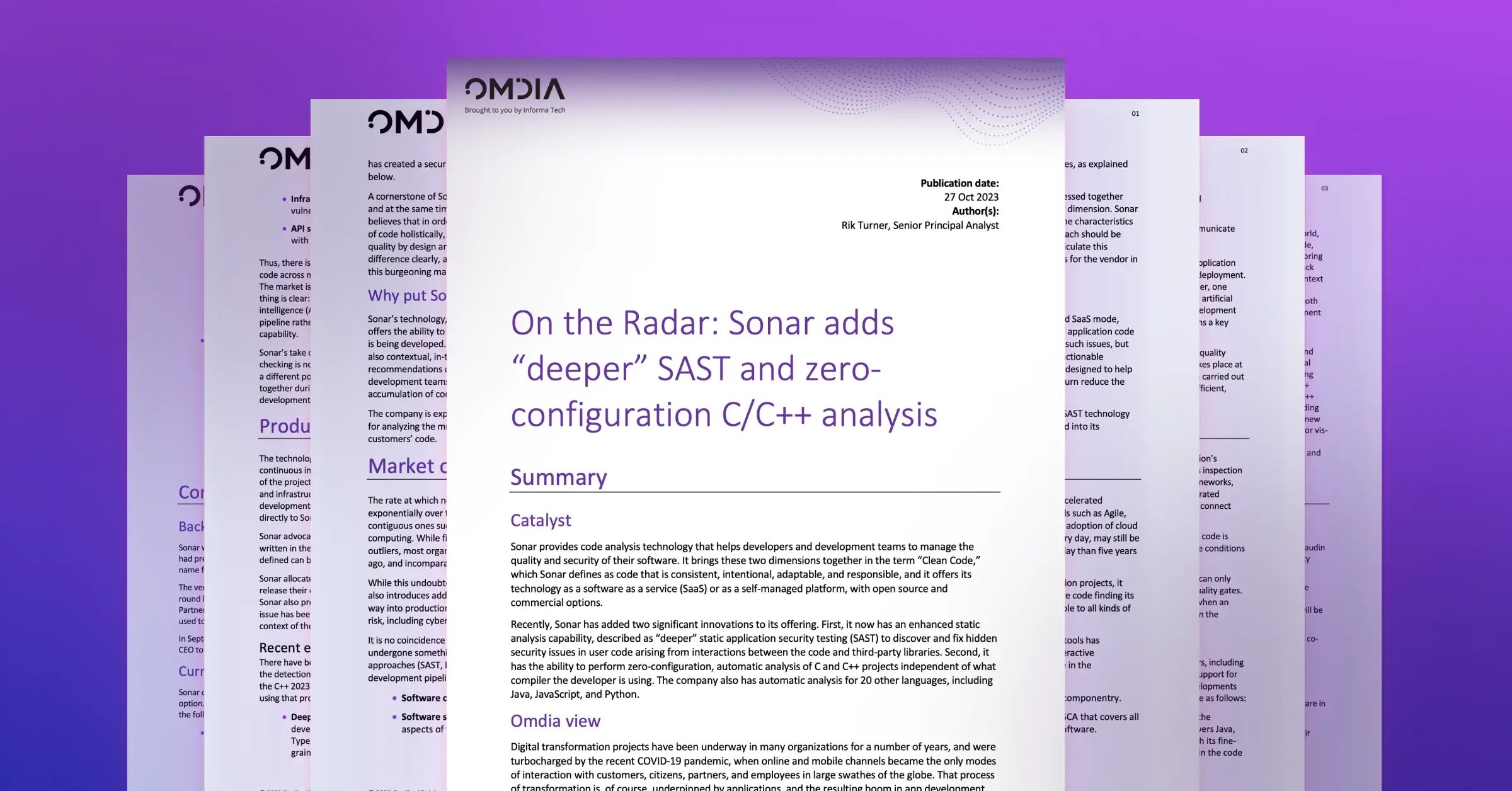 Image for Omdia: On the Radar