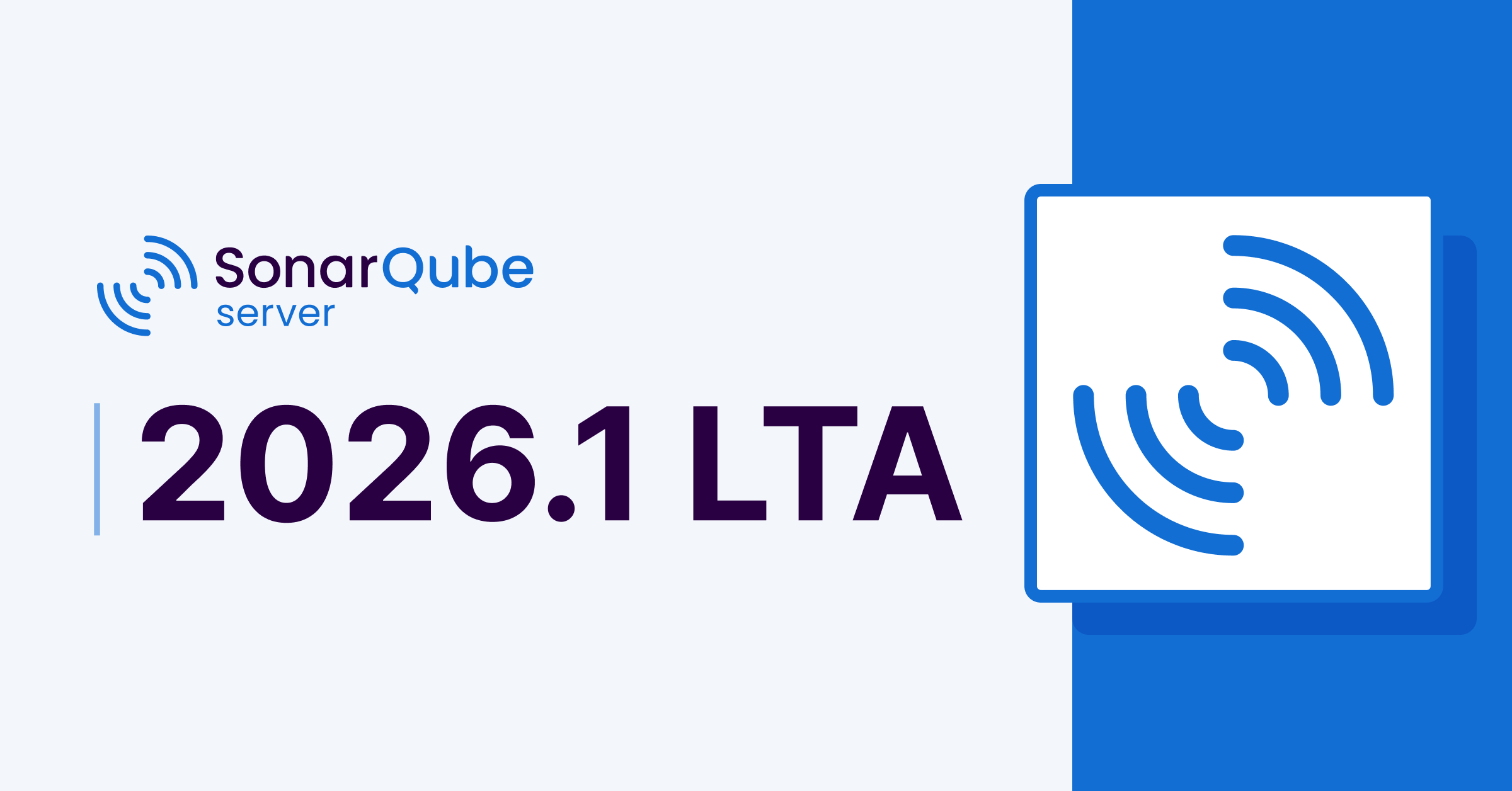 Lta Format Announcing SonarQube Server 2026.1 LTA | Sonar