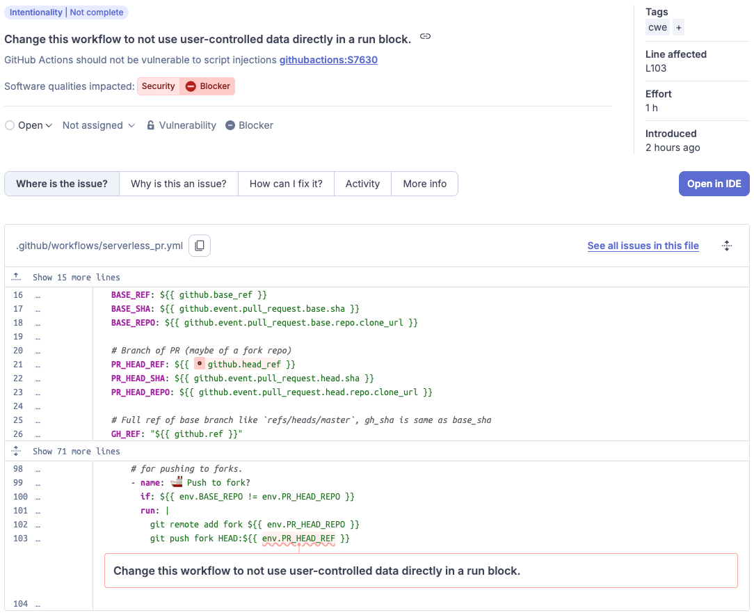 Securing GitHub Actions With SonarQube: Real-World Examples | Sonar