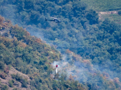 Guncina, Comune di Bolzano, 2022 (Foto: USP/Unione Provinciale dei Corpi dei Vigili del Fuoco Volontari)