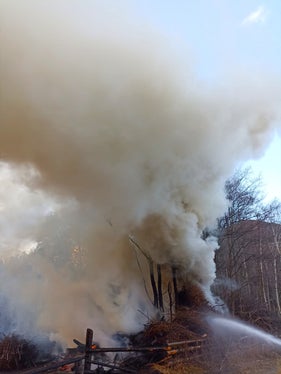 Montechiaro, Comune di Prato allo Stelvio, 2022 (Foto: USP/Unione Provinciale dei Corpi dei Vigili del Fuoco Volontari)