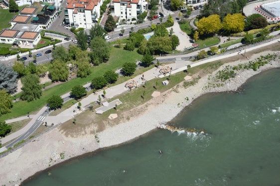 Fiume Isarco, Bolzano
