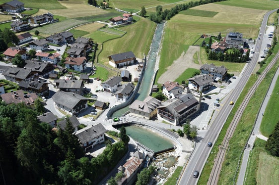 Fiume Drava, Versciaco