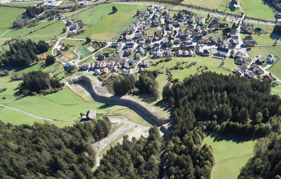 Argine di contenimento, Anterselva di Mezzo