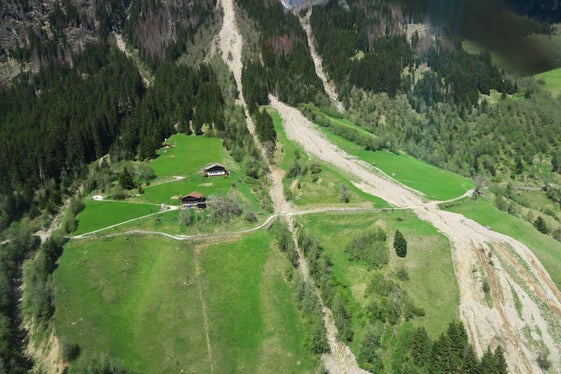 Frana in Val Ridanna, Comune di Racines, 2024