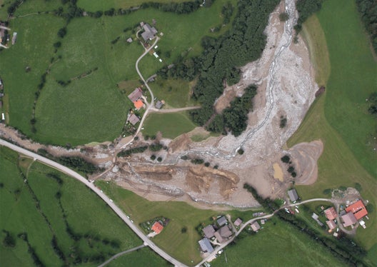 Colata detritica, rio della Gola (rio di Anterselva), Rasun Anterselva - 2005