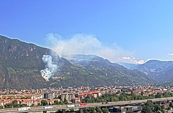 Guncina, Comune di Bolzano, 2022 (Foto: USP/Unione Provinciale dei Corpi dei Vigili del Fuoco Volontari)