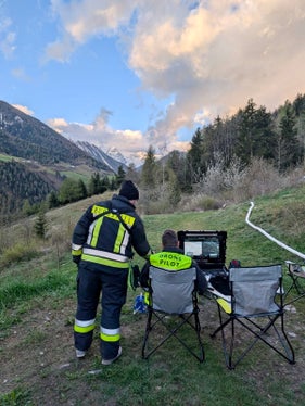 Prato allo Stelvio, 2025 (Foto: USP/Unione Provinciale dei Corpi dei Vigili del Fuoco Volontari)
