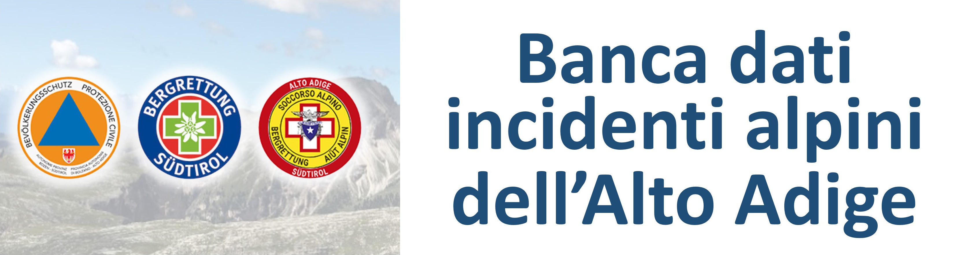 [external Link]: Banca dati incidenti alpini in Alto Adige