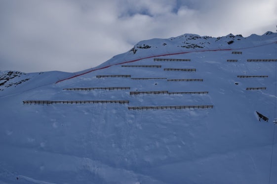 Pontili da neve, Moso in Passiria