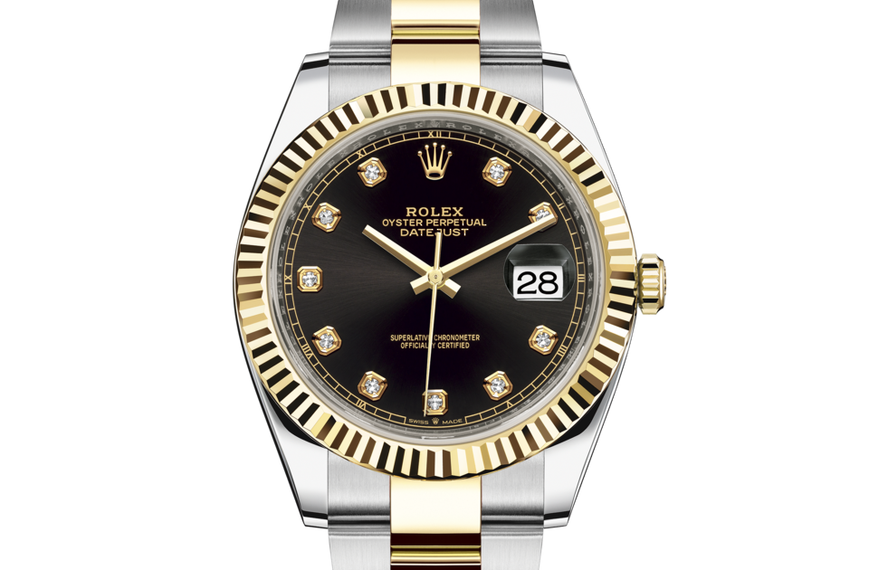 Rolex Datejust in Oystersteel and gold, M126283RBR-0031