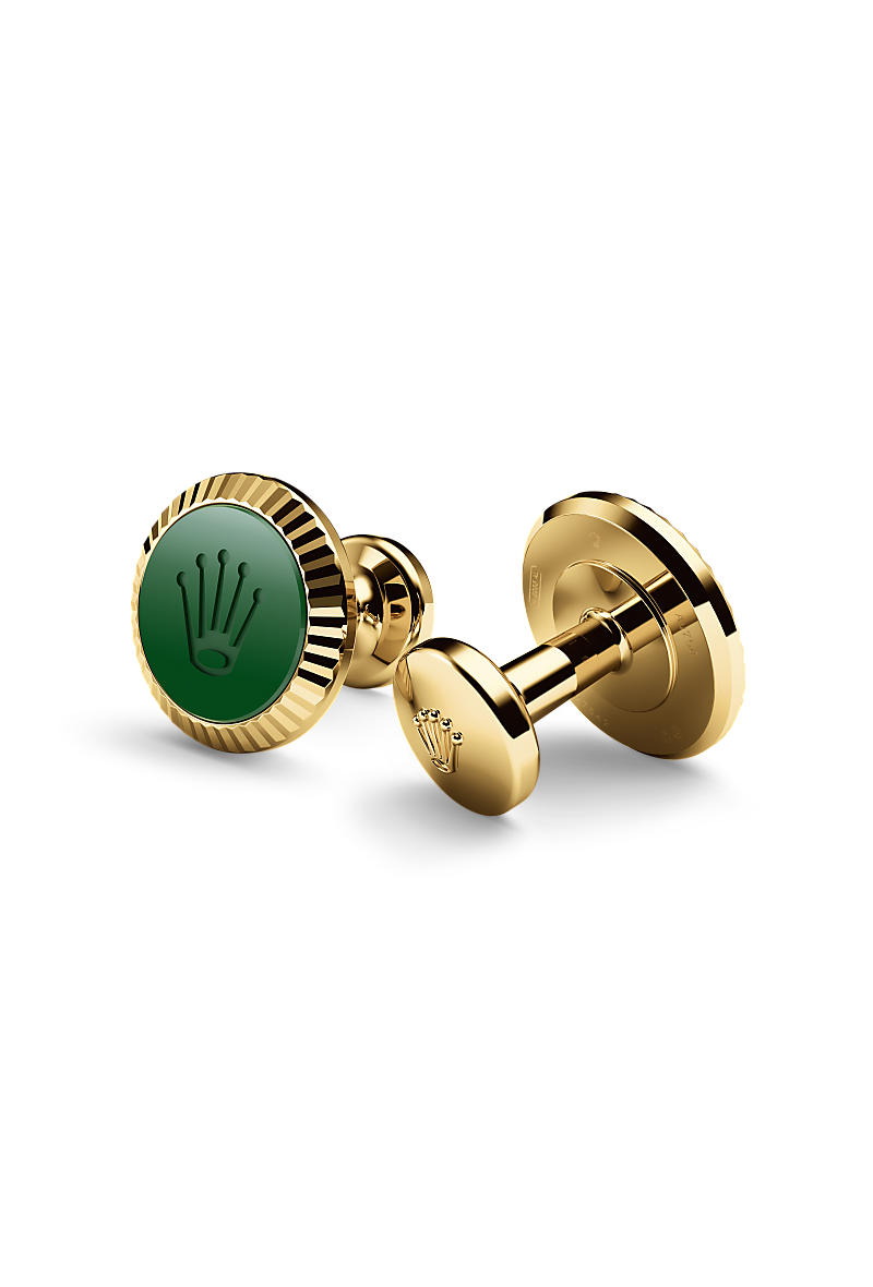 Rolex 'Gekartelde' manchetknopen
