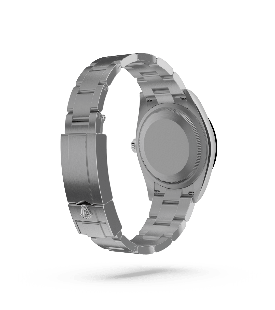 Rolex Explorer 36 in Oyster, 36 mm, Oystersteel with a Black dial, Smooth bezel, and Oyster, three-piece solid links bracelet