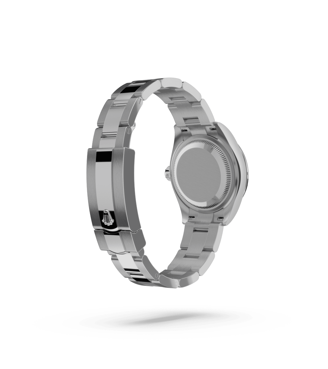 Rolex Lady-Datejust in Oyster, 28 mm, Oystersteel, white gold and diamonds with a Pink set with diamonds dial, Set with diamonds bezel, and Oyster, three-piece solid links bracelet