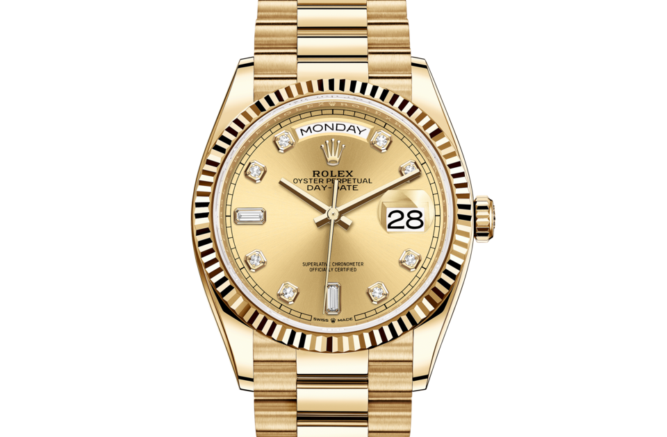 Rolex Datejust Oyster, 41 mm, Oystersteel and yellow gold, M126333-0005