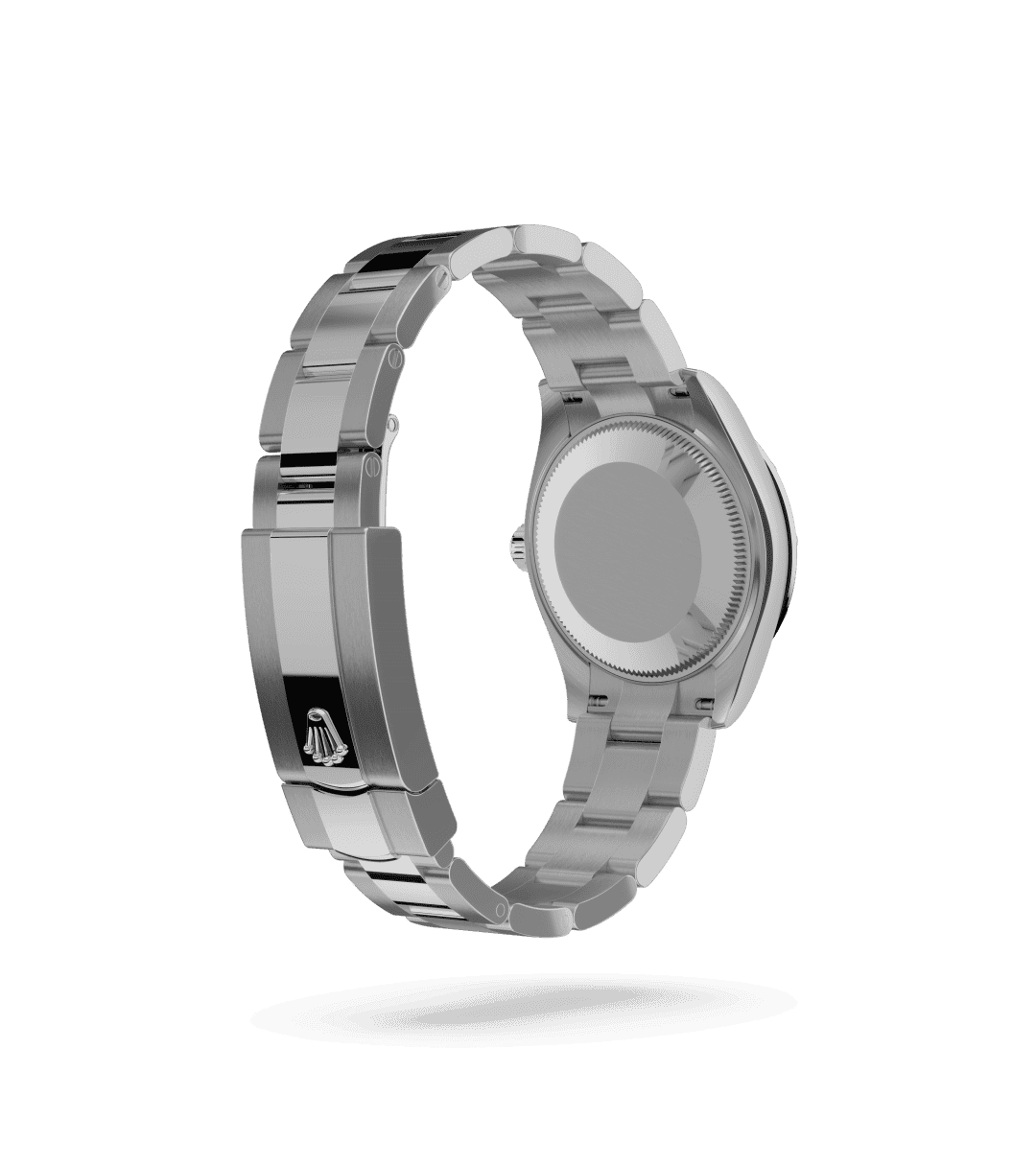 Rolex Datejust 31 in Oyster, 31 mm, Oystersteel, witgoud en diamanten with a Roze dial, Gewelfd, bezet met diamanten bezel, and Oyster, massieve driedelige schakels bracelet
