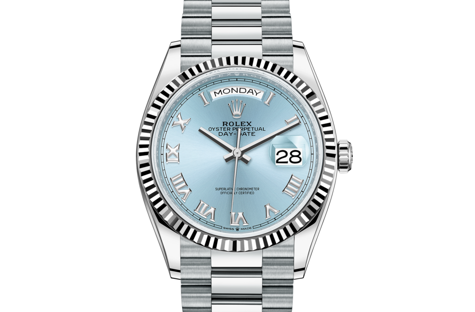 Rolex Day‑Date in Platinum, M228236-0012 | GASSAN