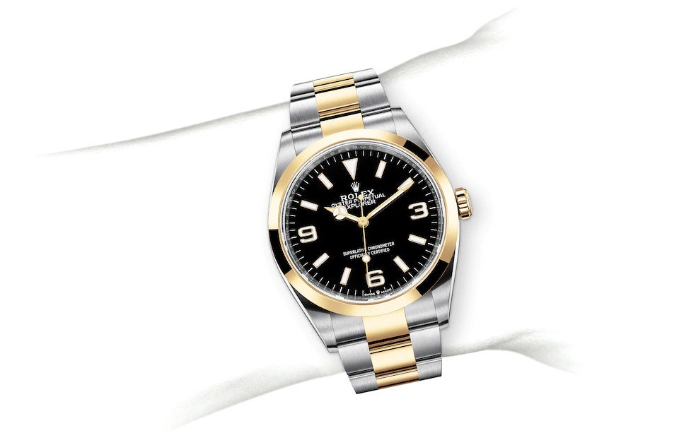 Rolex Datejust in Oystersteel and gold, M126283RBR-0031