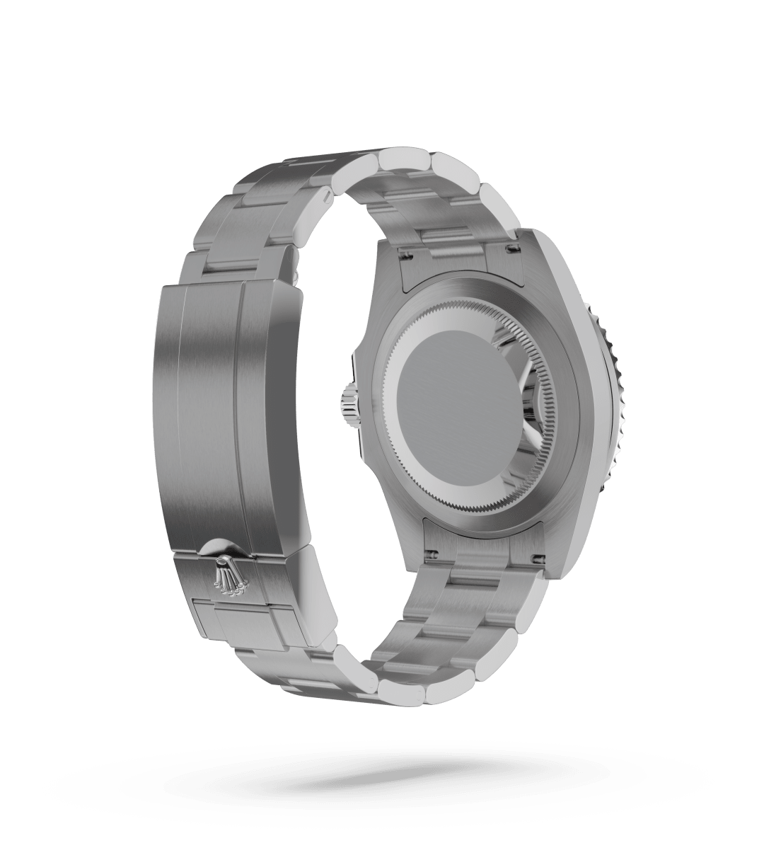Rolex Submariner Date in Oyster, 41 mm, Oystersteel with a Black dial, Unidirectional rotatable 60-minute graduated, scratch-resistant Cerachrom insert in black ceramic, numerals and graduations coated in platinum bezel, and Oyster, three-piece solid links bracelet