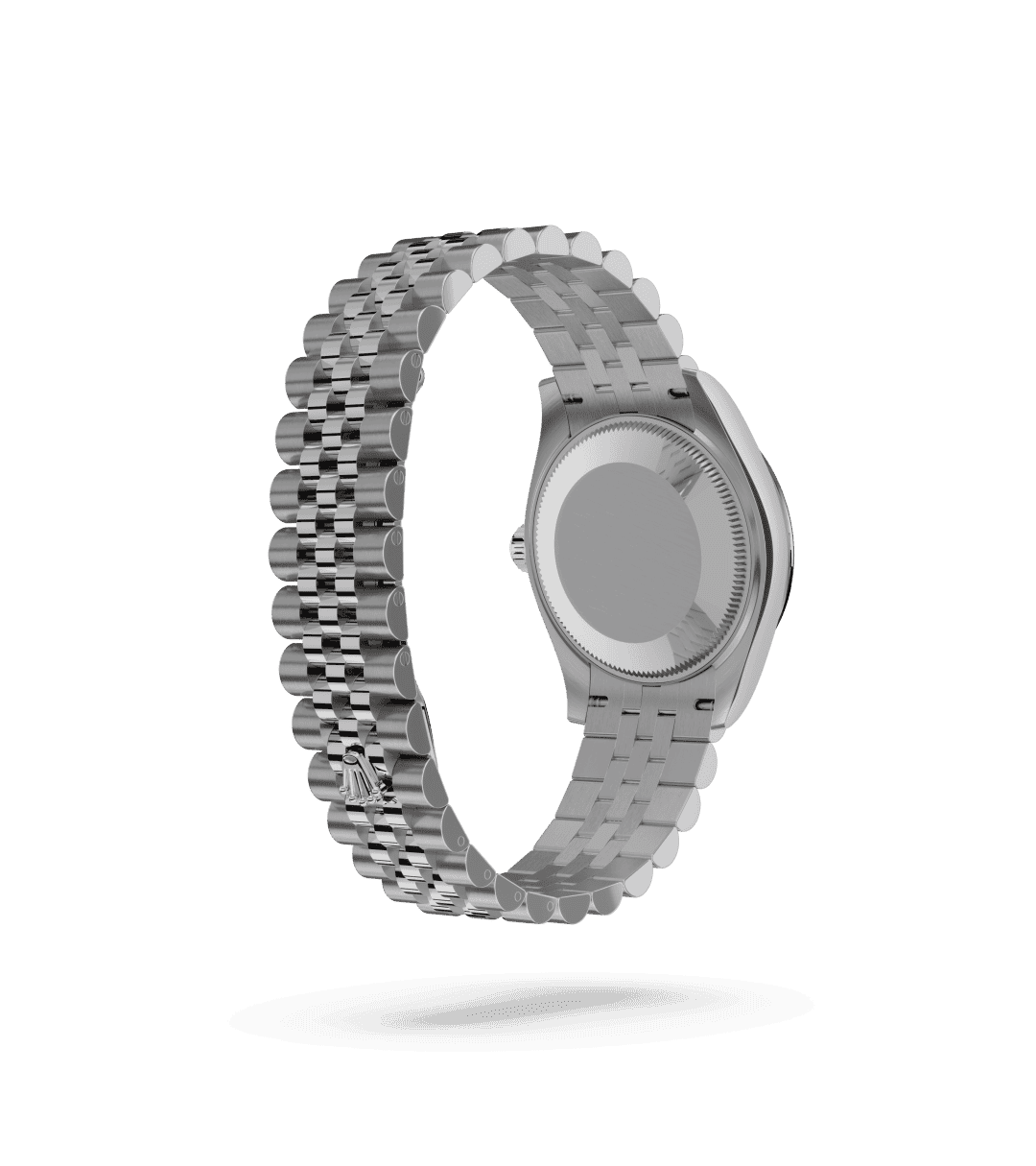 Rolex Datejust 31 in Oyster, 31 mm, Oystersteel and white gold with a Mint green dial, Fluted bezel, and Jubilee, five-piece links bracelet