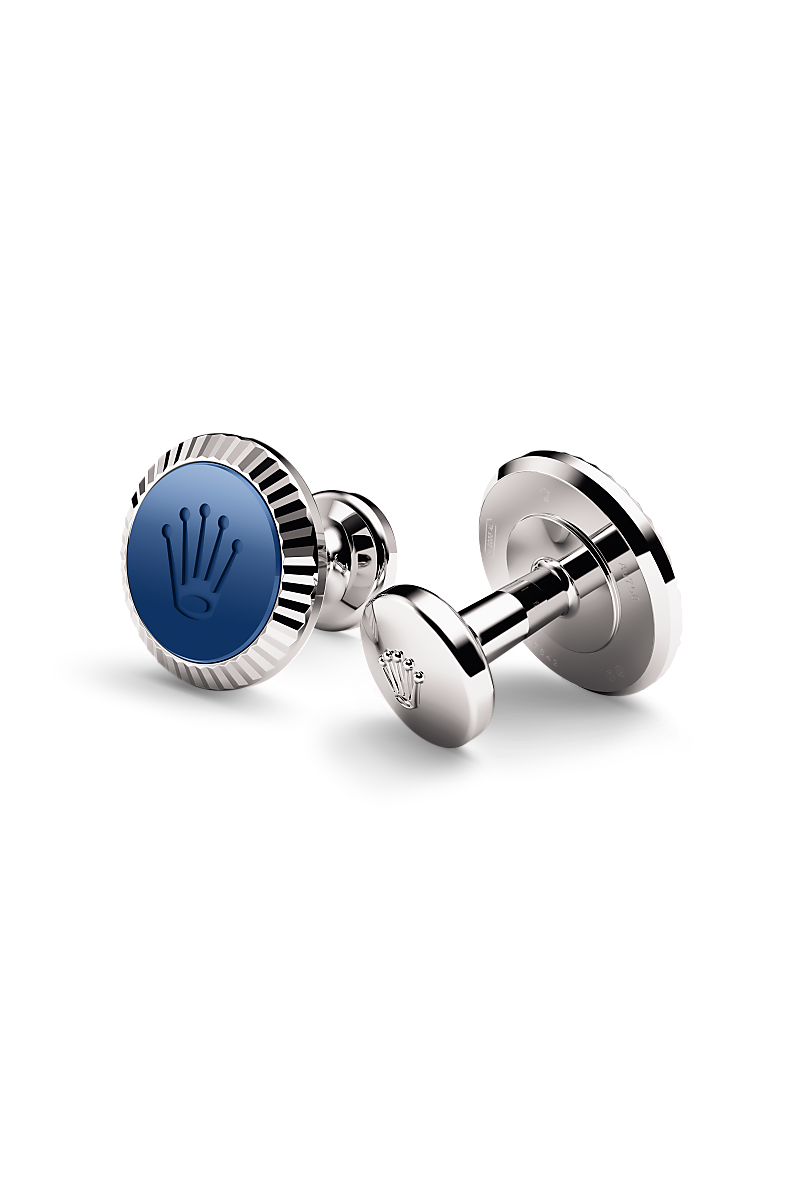 Rolex 'Fluted' cufflinks