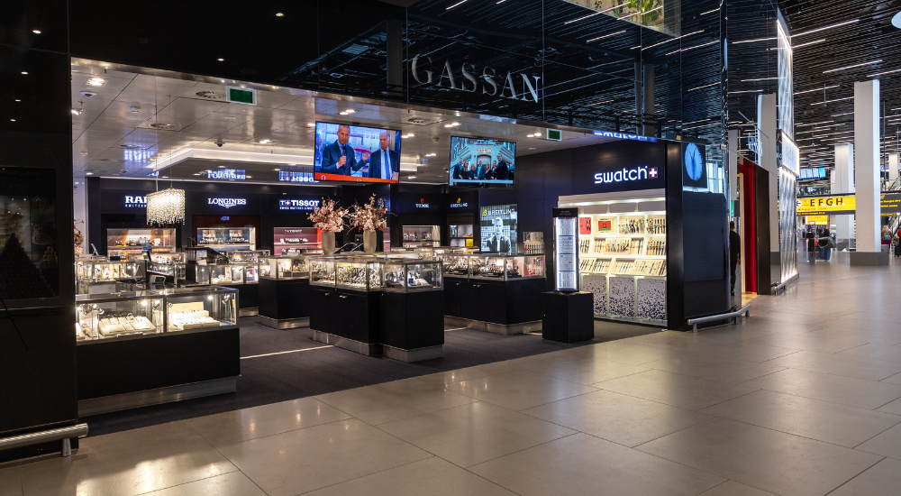 GASSAN Watches & Jewelry Lounge 2  | Schiphol