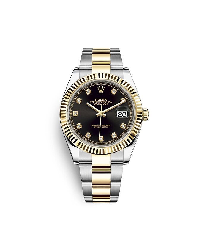 Rolex Datejust in Oystersteel and gold, M126283RBR-0031