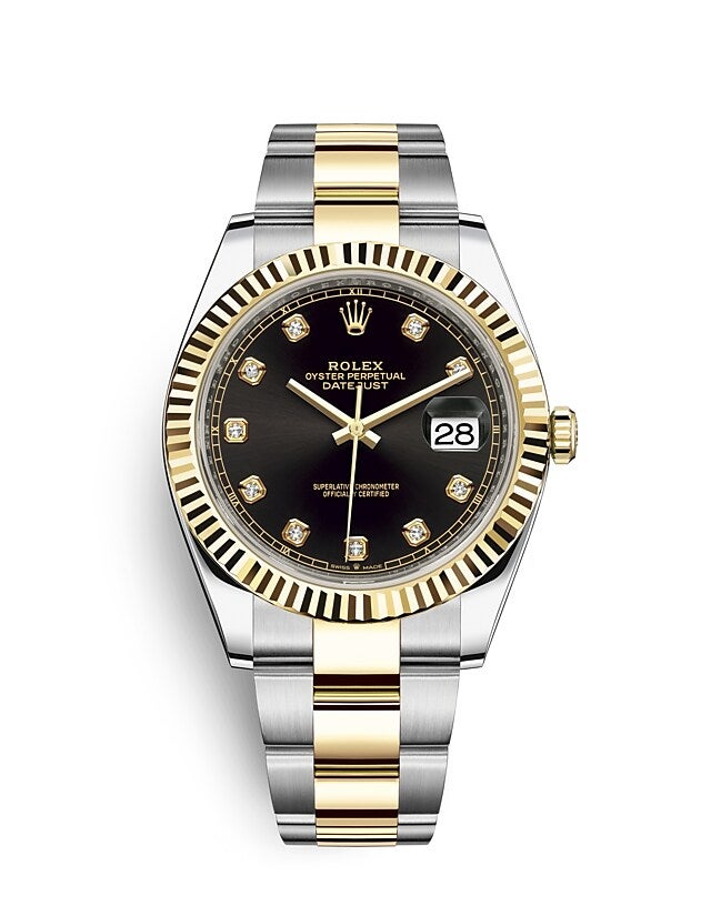 Rolex Datejust in Oystersteel and gold, M126283RBR-0031