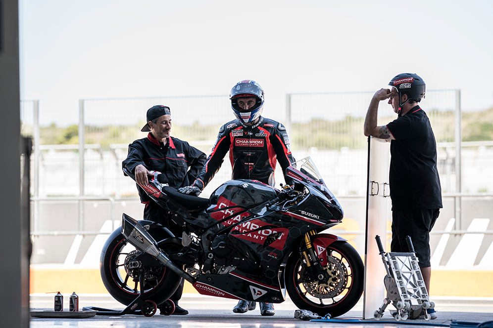 Vincent Philippe, Champion Lubricants, moto, motorcycle