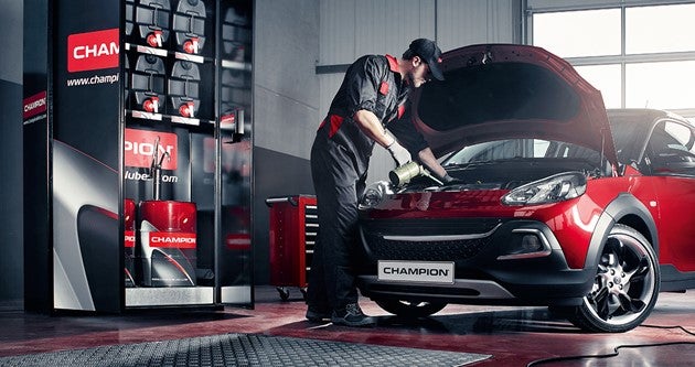 Champion Lubricants, engine oil, motor oil, garage