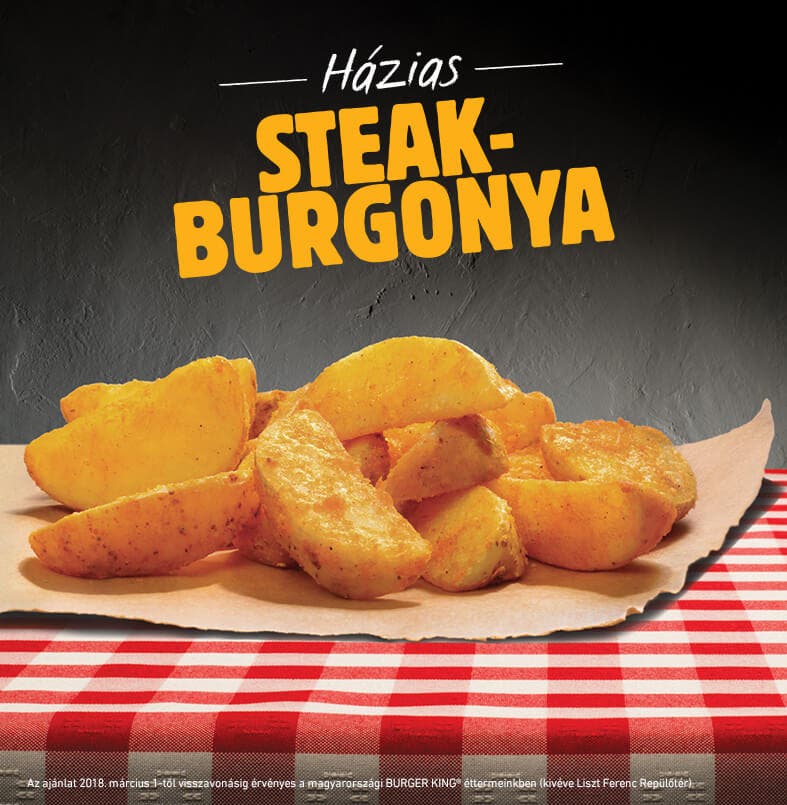 Burger King – Home made skinned potato launch campaign
