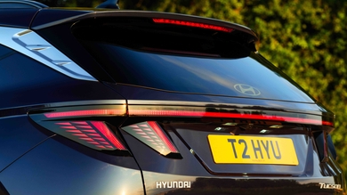 Hyundai Tucson rear detail