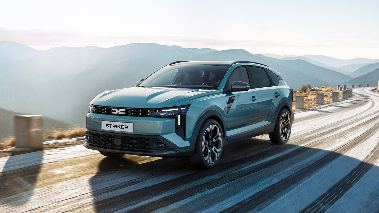 2026 Dacia Striker front three quarter