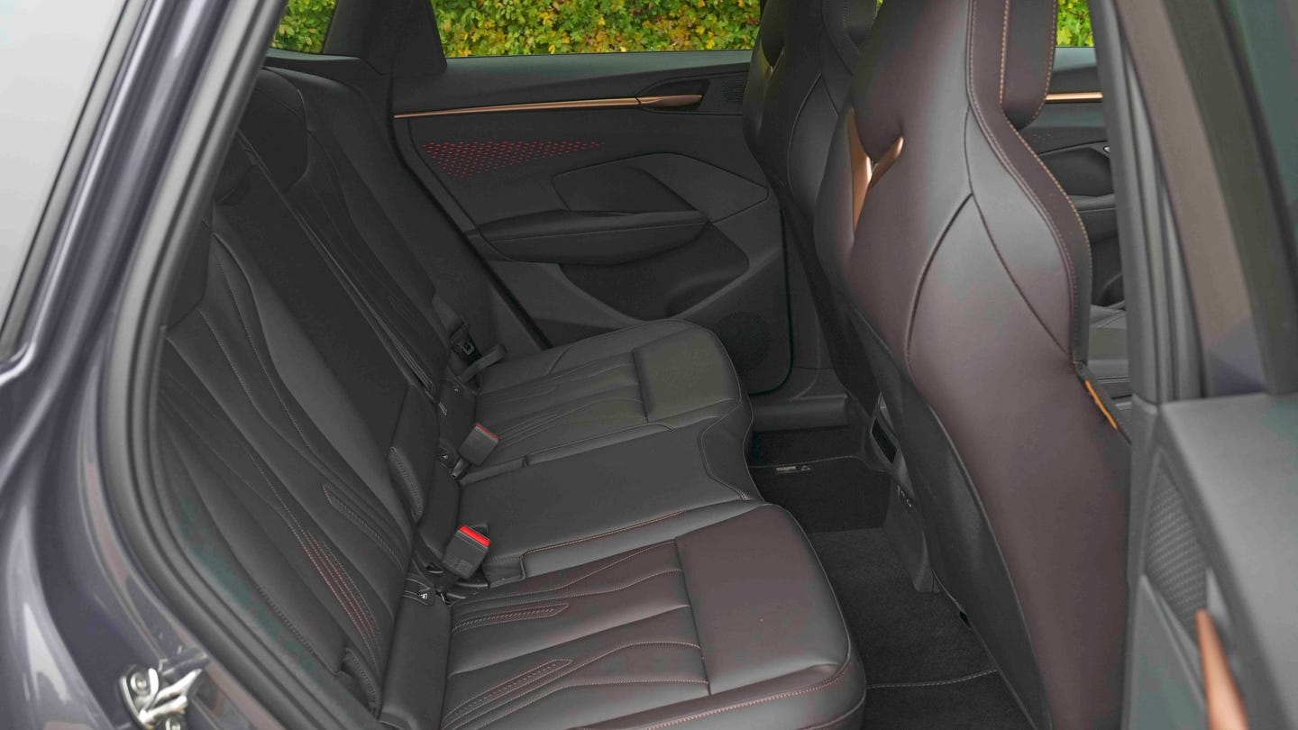 Cupra Terramar rear seats