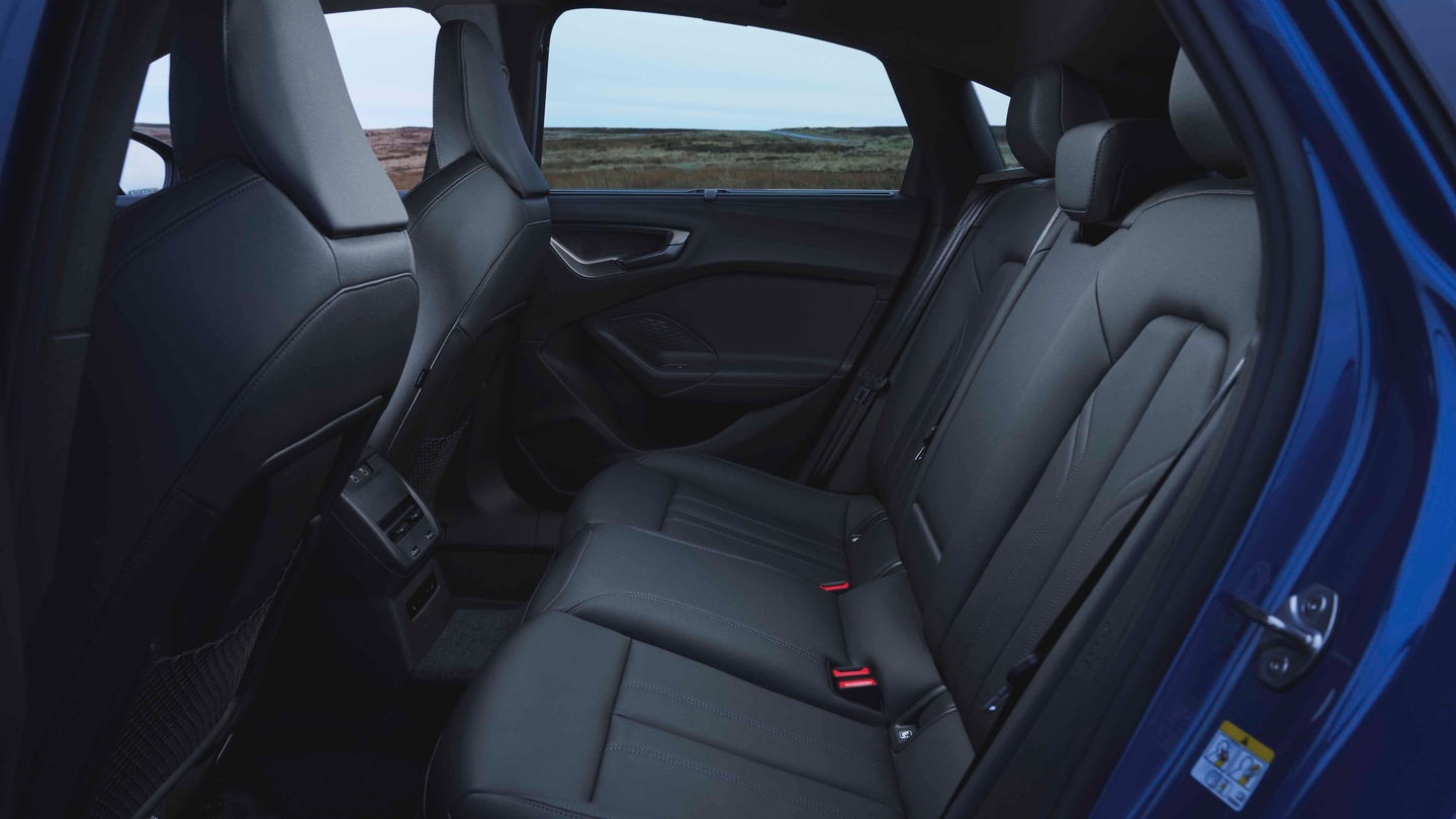 New Audi A5 rear seats
