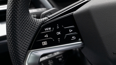 Audi Q4 steering wheel controls