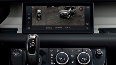 Land Rover Defender review – infotainment system
