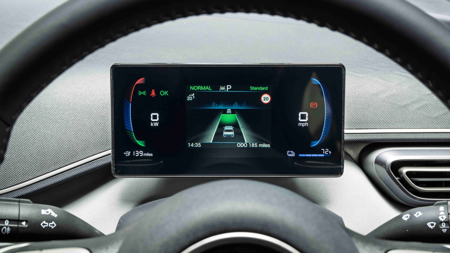 BYD Dolphin Surf driver's display