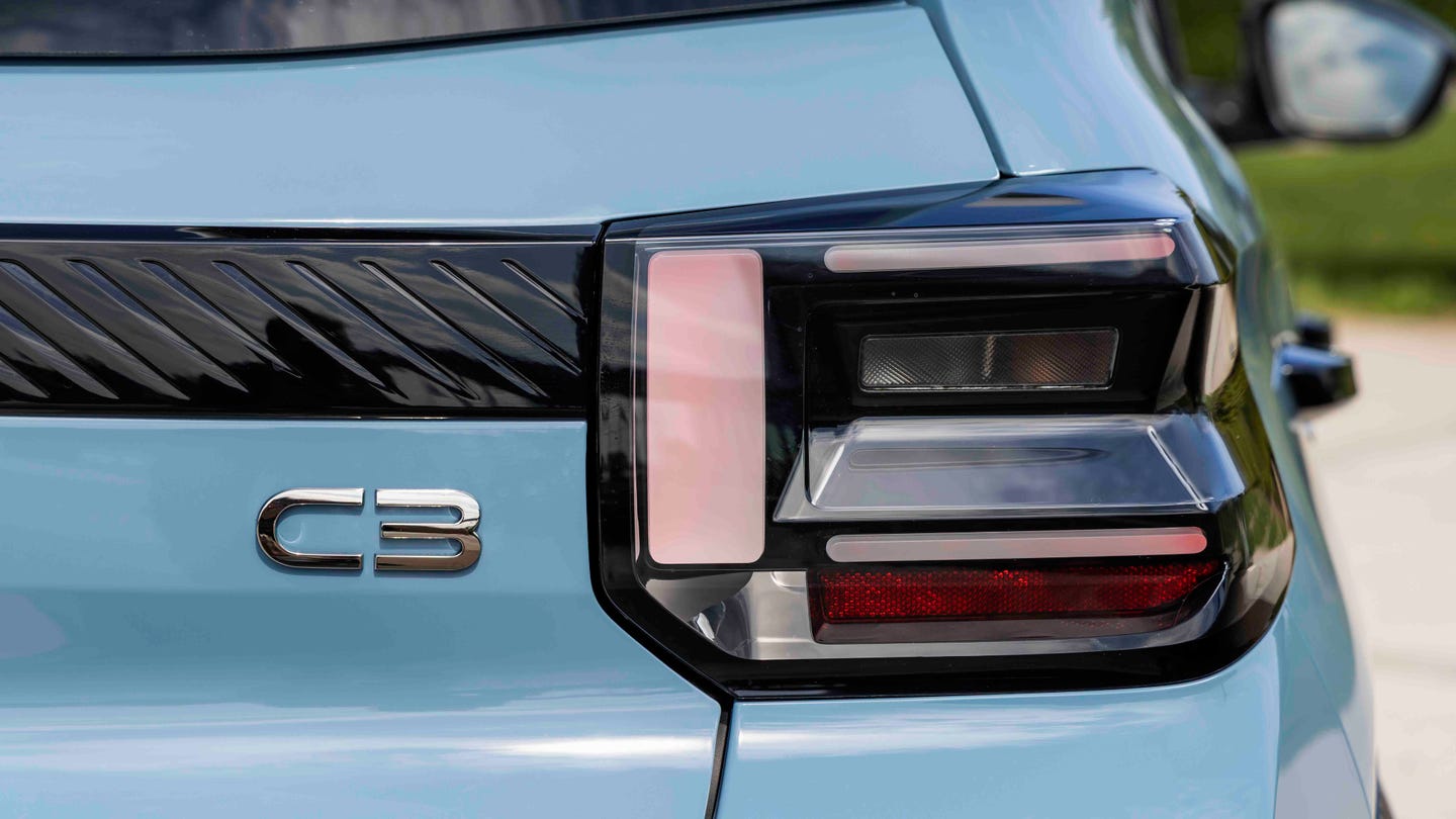 New Citroen C3 tail-light